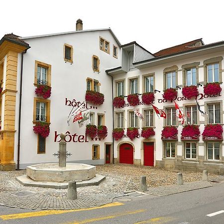 Hotel Du Port - Free Parking - Breakfast Included Estavayer-le-lac Bagian luar foto