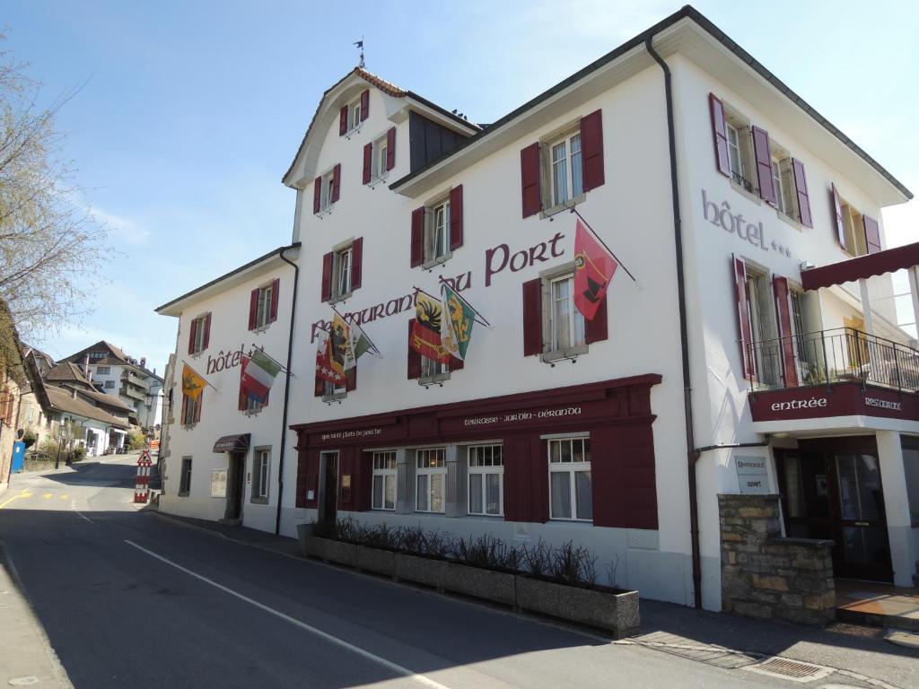 Hotel Du Port - Free Parking - Breakfast Included Estavayer-le-lac Bagian luar foto